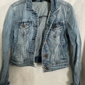 American Eagle Outfitters Light Blue Jean Jacket